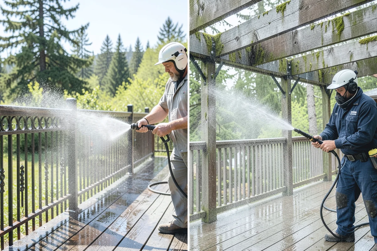 Deck Restoration Cleaning in Marysville, Snohomish County, WA - Assess board condition and plan the stages