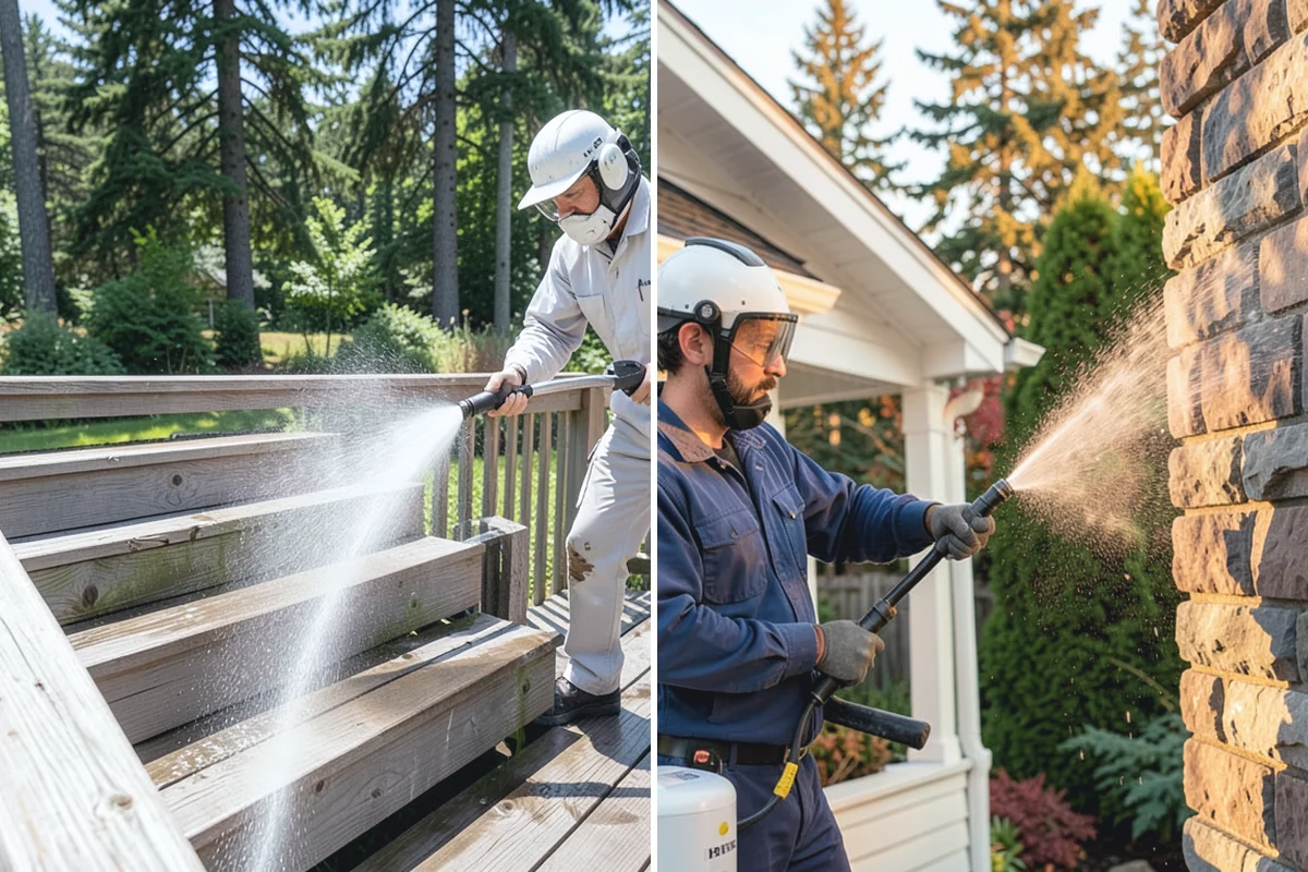Deck Restoration Cleaning in Medina, King County, WA - Assess board condition and plan the stages