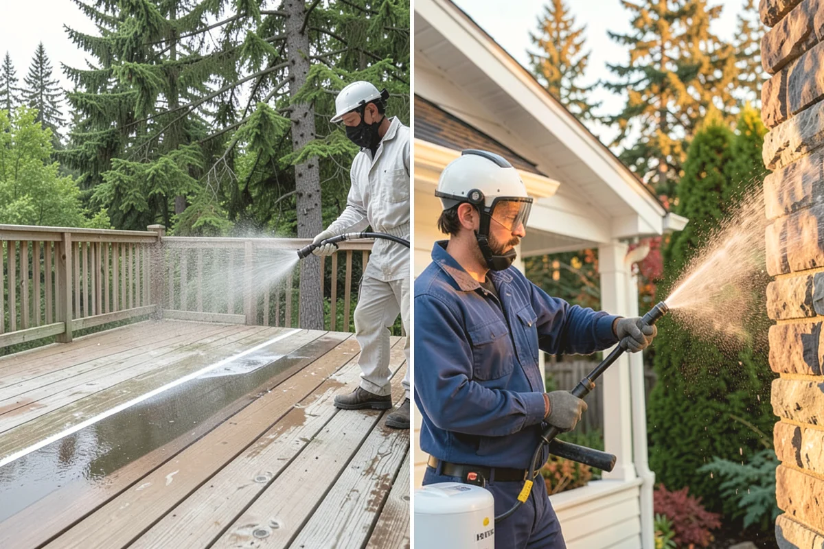 Deck Restoration Cleaning in Mercer Island, King County, WA - Assess board condition and plan the stages