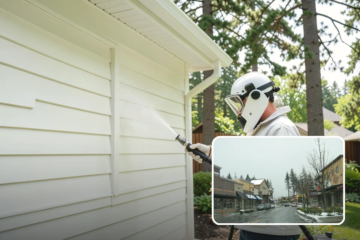Deck Restoration Cleaning in Mill Creek, Snohomish County, WA - Recovers a neglected deck to usable wood