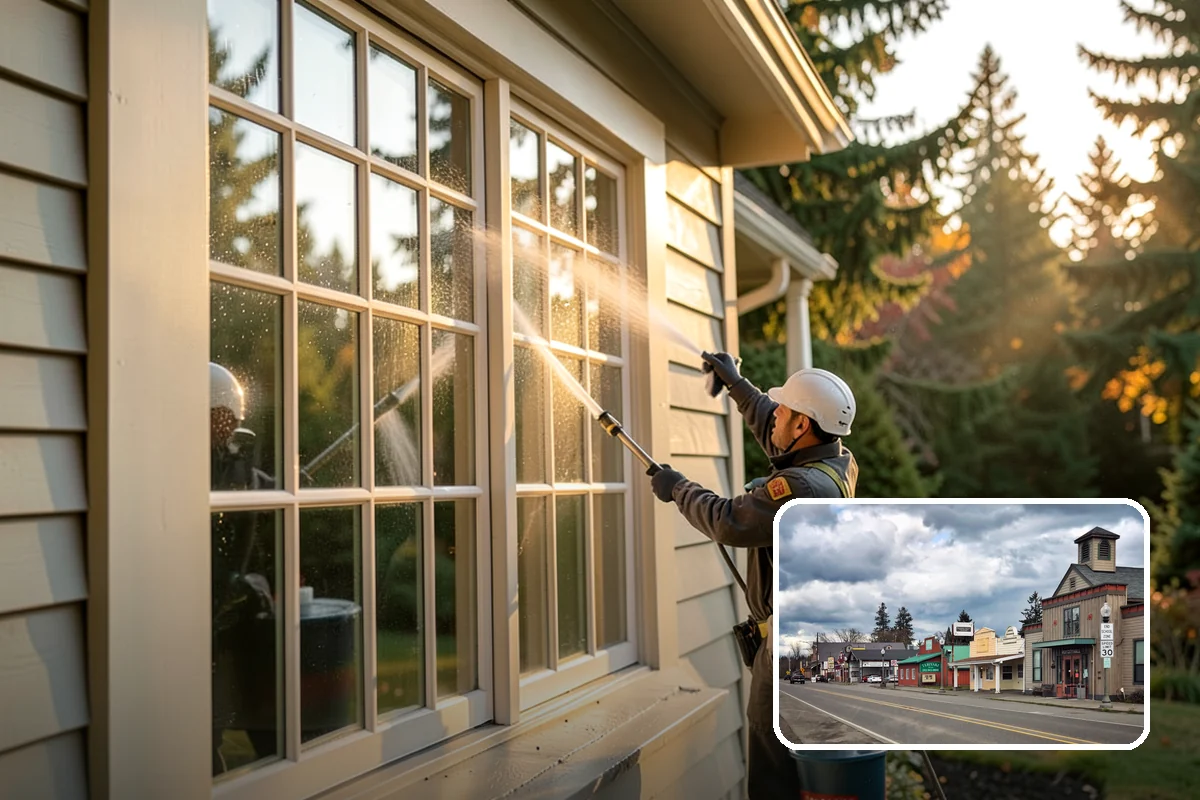 Deck Restoration Cleaning in Roy, Pierce County, WA - Recovers a neglected deck to usable wood