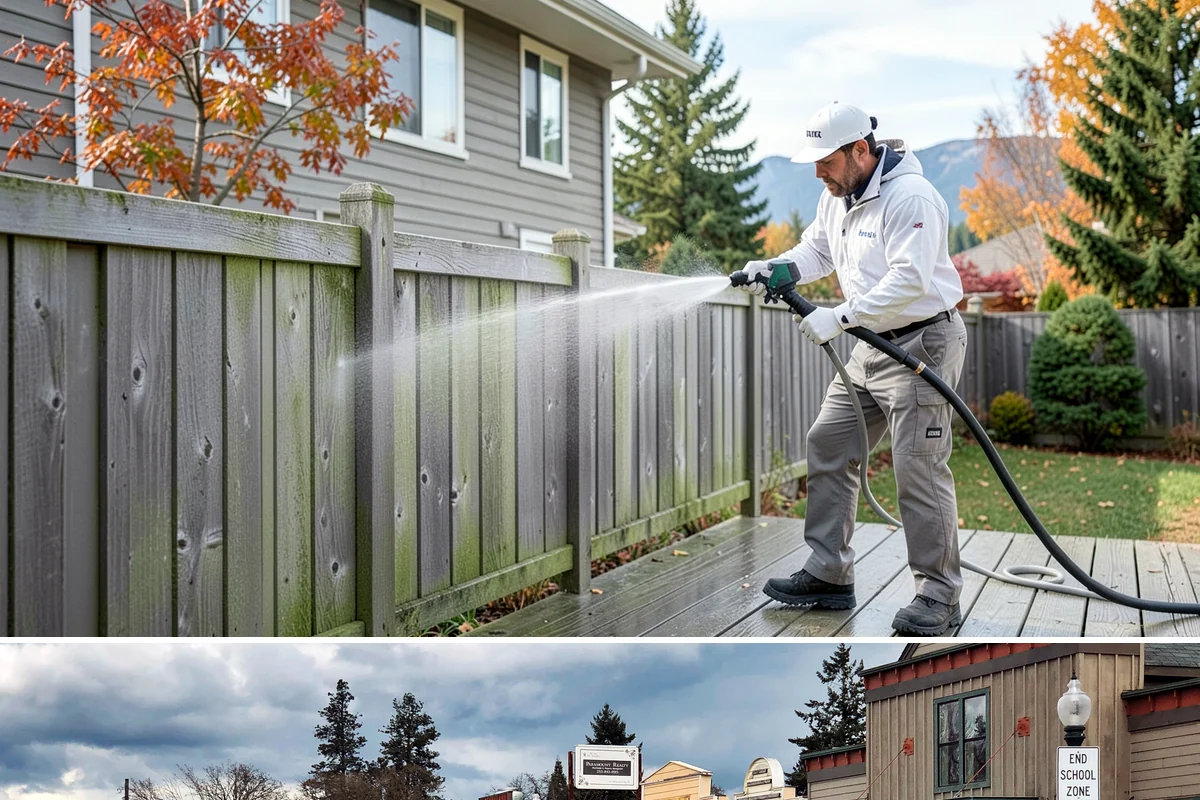 Deck Restoration Cleaning in Roy, Pierce County, WA - Restore weathered decks across summer to allow each stage to dry between steps.