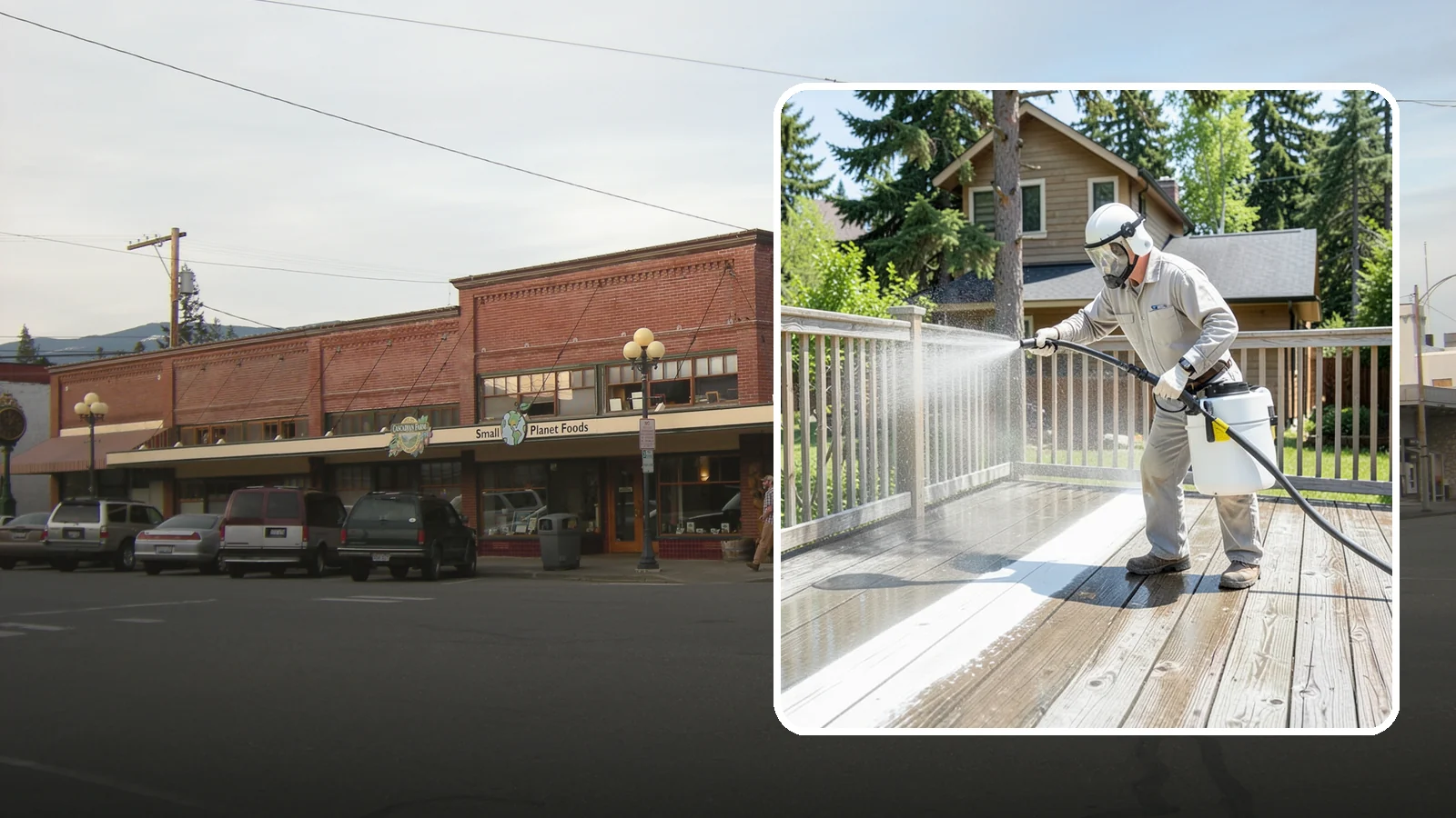 Deck Restoration Cleaning in Sedro-Woolley, Skagit County, WA - Deep-restore a neglected deck through staged cleaning, stripping, and brightening back to usable wood.