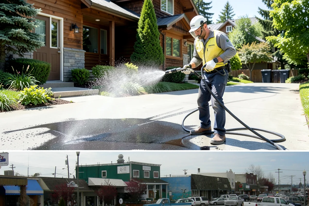 Deck Restoration Cleaning in Stanwood, Snohomish County, WA - Restore weathered decks across summer to allow each stage to dry between steps.
