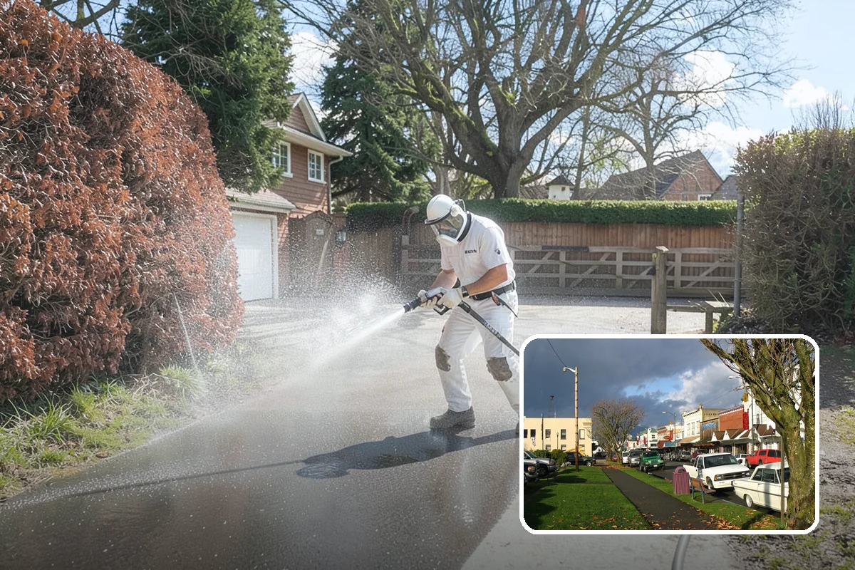 Deck Sealing Preparation in Arlington, Snohomish County, WA - Opens the grain for deep sealer penetration