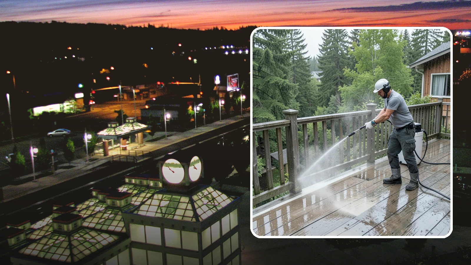 Deck Sealing Preparation in Auburn, King County, WA - Clean, brighten, and prep a deck so sealer or stain penetrates and lasts through wet seasons.