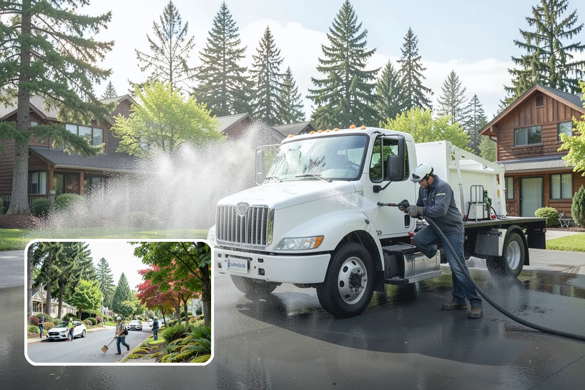 Deck Sealing Preparation in Beaux Arts Village, King County, WA - Opens the grain for deep sealer penetration