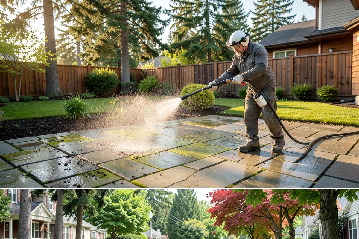 Deck Sealing Preparation in Beaux Arts Village, King County, WA - Prep decks for sealing in a stable dry stretch so boards reach the right moisture before coating.