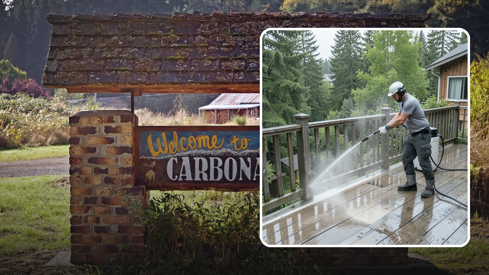 Deck Sealing Preparation in Carbonado, Pierce County, WA - Clean, brighten, and prep a deck so sealer or stain penetrates and lasts through wet seasons.