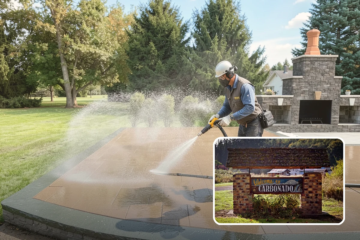 Deck Sealing Preparation in Carbonado, Pierce County, WA - Opens the grain for deep sealer penetration