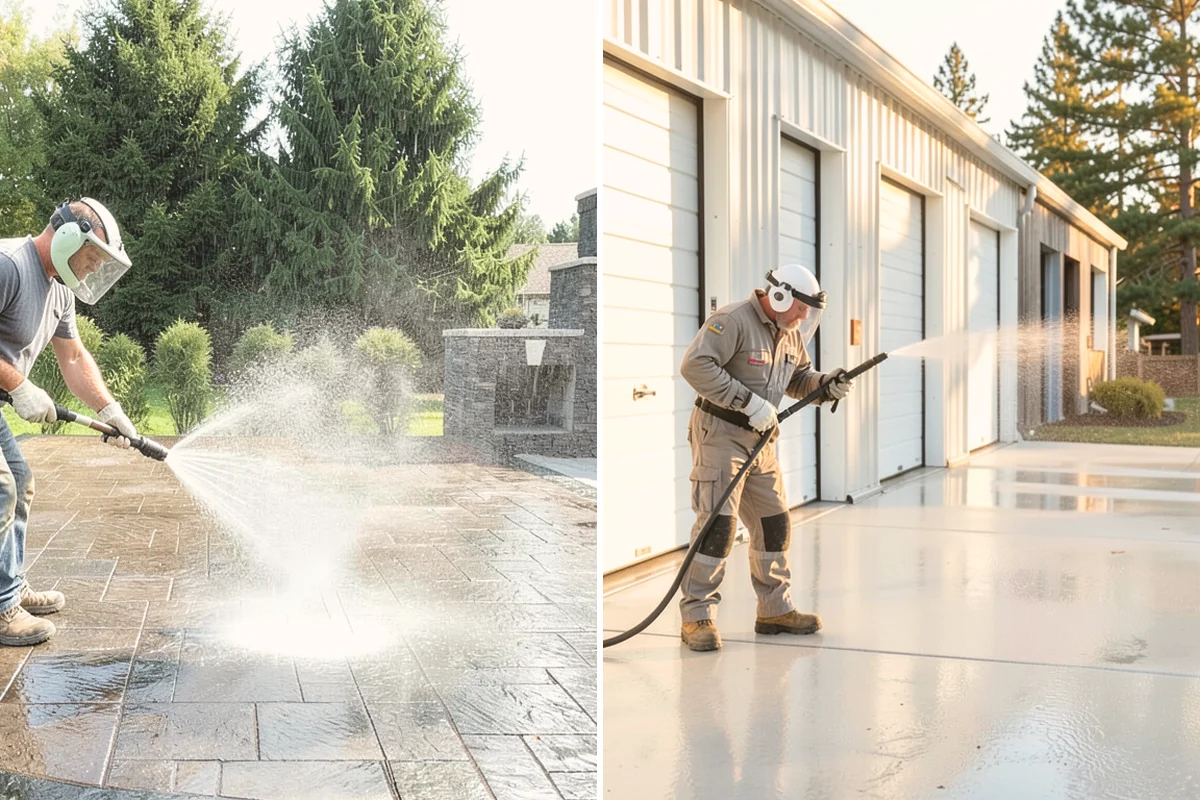 Deck Sealing Preparation in Eatonville, Pierce County, WA - Soft wash and remove all biological growth