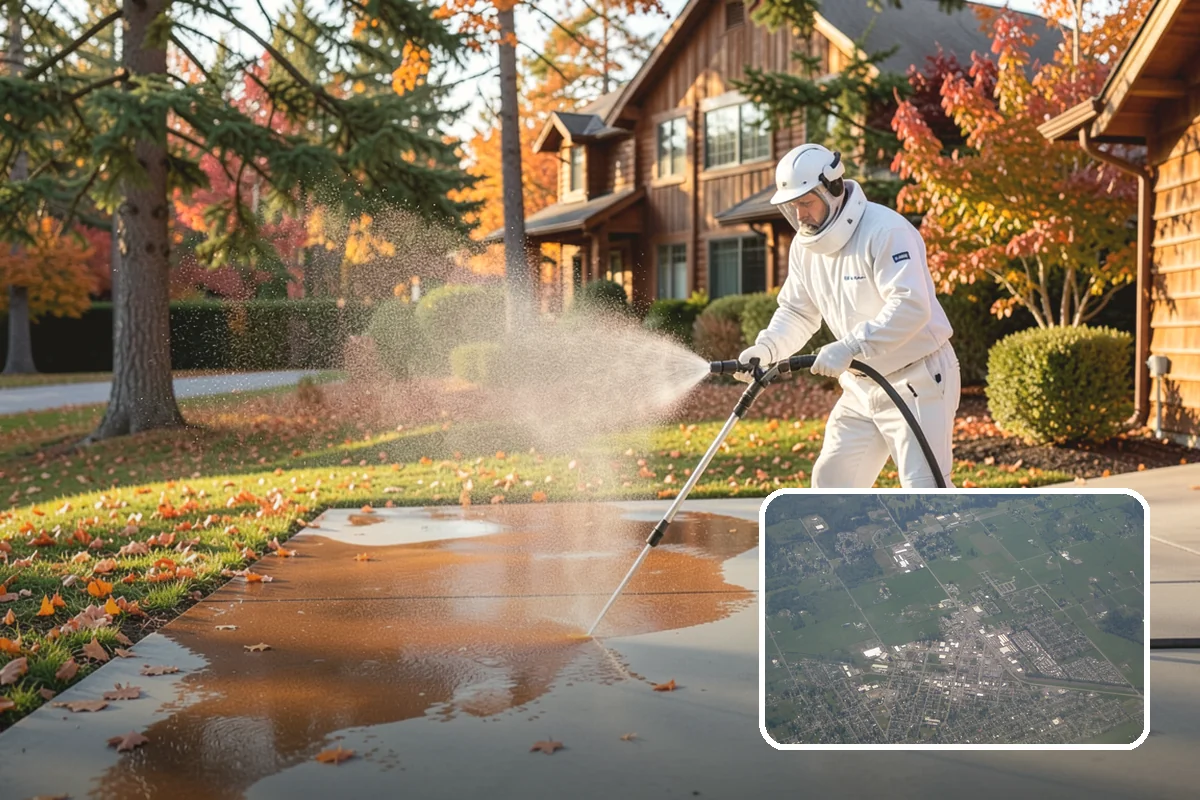 Deck Sealing Preparation in Enumclaw, King County, WA - Opens the grain for deep sealer penetration