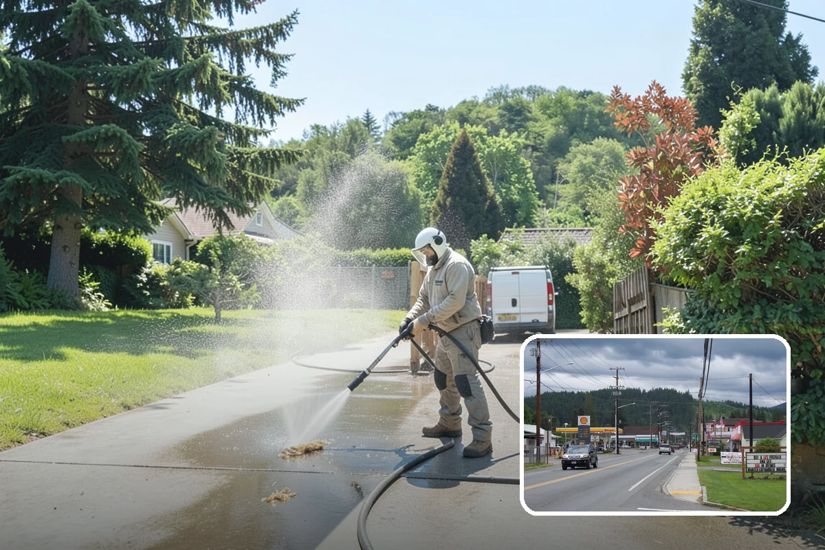 Deck Sealing Preparation in Granite Falls, Snohomish County, WA - Opens the grain for deep sealer penetration