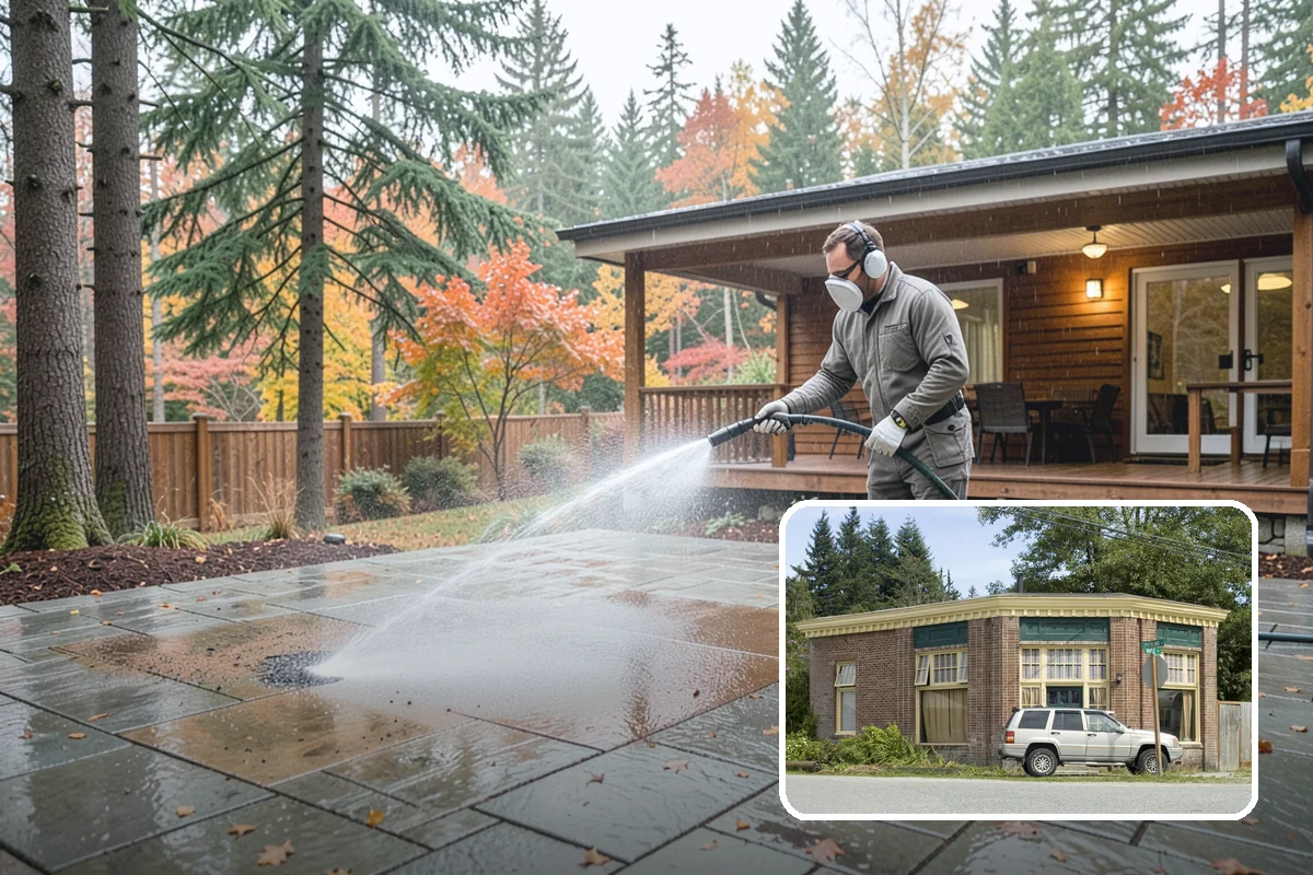 Deck Sealing Preparation in Hamilton, Skagit County, WA - Opens the grain for deep sealer penetration