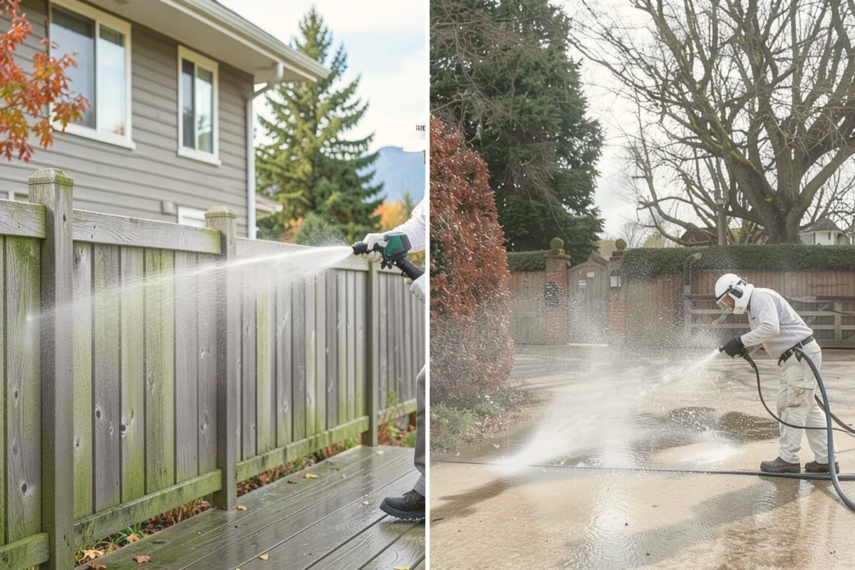 Deck Sealing Preparation in Index, Snohomish County, WA - Soft wash and remove all biological growth