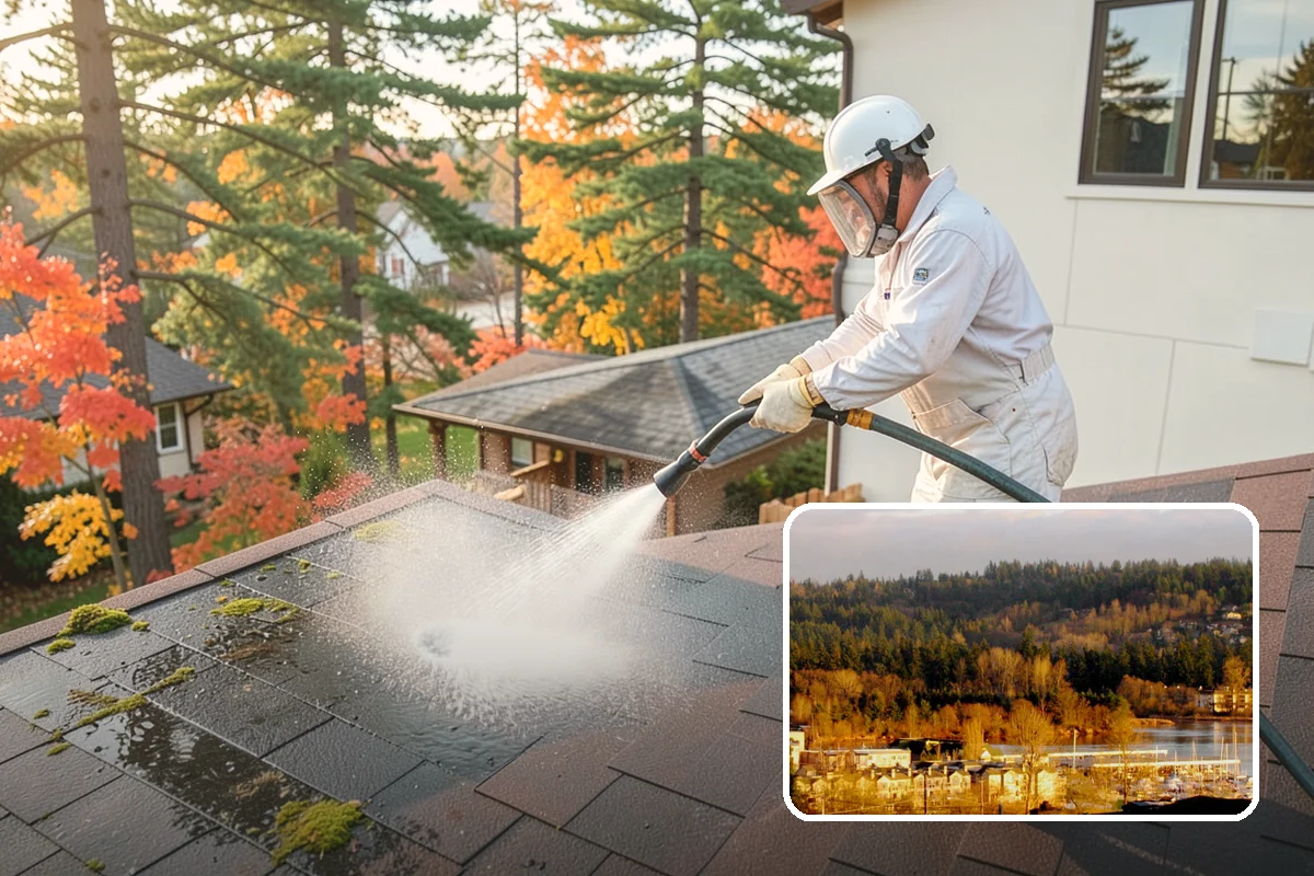 Deck Sealing Preparation in Kenmore, King County, WA - Opens the grain for deep sealer penetration