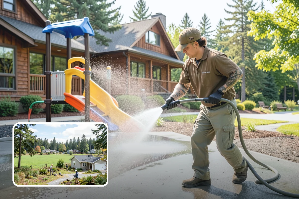 Deck Sealing Preparation in Lyman, Skagit County, WA - Opens the grain for deep sealer penetration