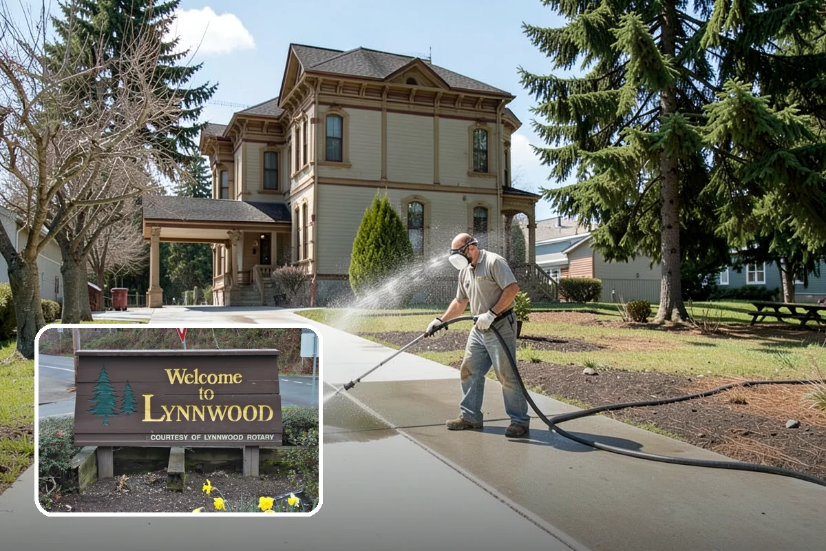 Deck Sealing Preparation in Lynnwood, Snohomish County, WA - Opens the grain for deep sealer penetration