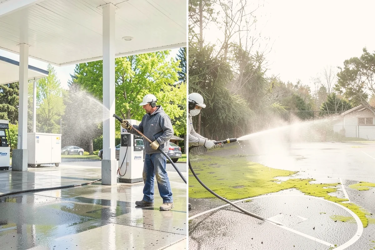 Deck Sealing Preparation in Lynnwood, Snohomish County, WA - Soft wash and remove all biological growth