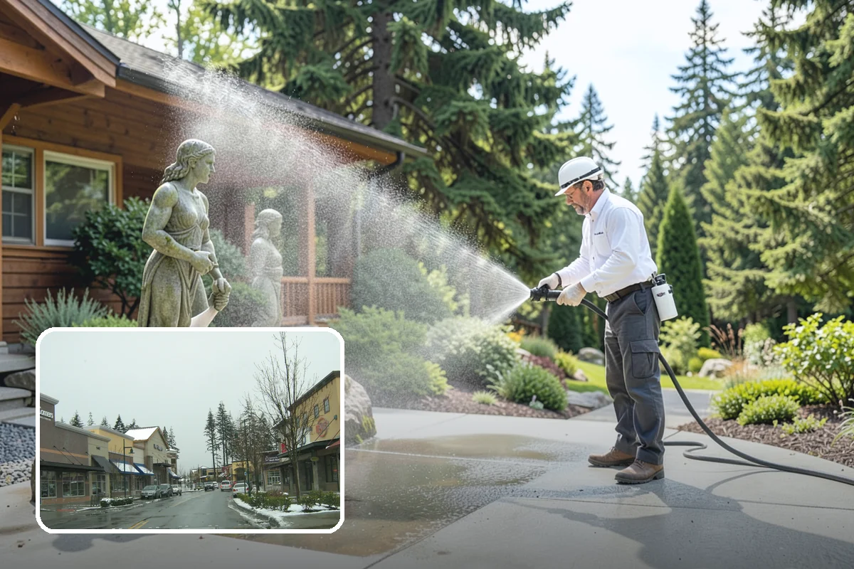 Deck Sealing Preparation in Mill Creek, Snohomish County, WA - Opens the grain for deep sealer penetration