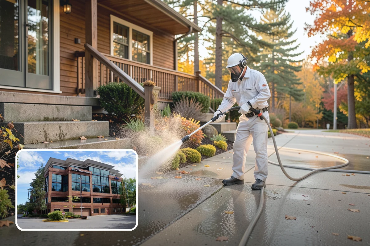 Deck Sealing Preparation in Mountlake Terrace, Snohomish County, WA - Opens the grain for deep sealer penetration