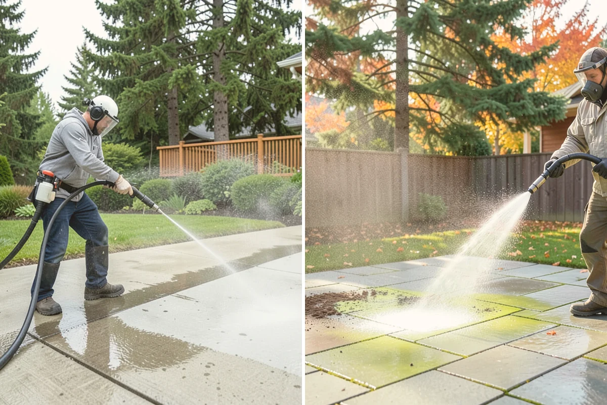 Deck Sealing Preparation in Sammamish, King County, WA - Soft wash and remove all biological growth
