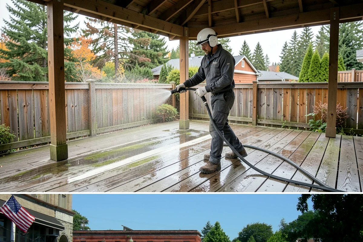 Deck Sealing Preparation in Snohomish, Snohomish County, WA - Prep decks for sealing in a stable dry stretch so boards reach the right moisture before coating.