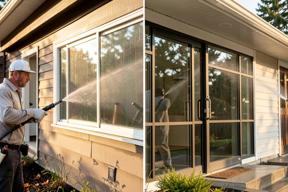 Deck Sealing Preparation in Snoqualmie, King County, WA - Soft wash and remove all biological growth