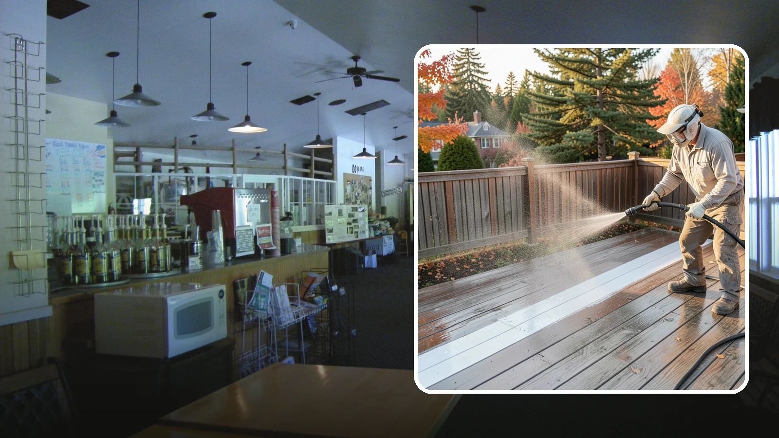 Deck Sealing in Black Diamond, King County, WA - Water-repellent sealing for wood decks that shields boards from the moisture, graying, and rot that Pacific Northwest weather...