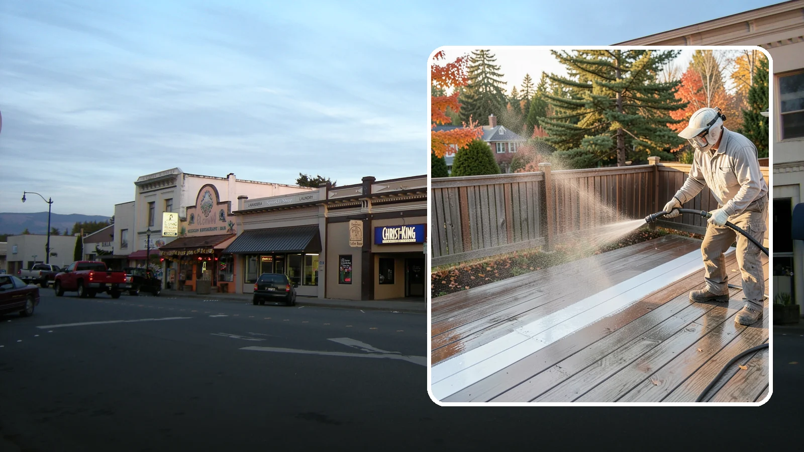 Deck Sealing in Burlington, Skagit County, WA - Water-repellent sealing for wood decks that shields boards from the moisture, graying, and rot that Pacific Northwest weather...