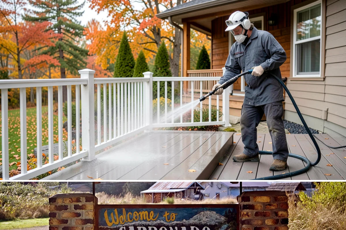 Deck Sealing in Carbonado, Pierce County, WA - Seal decks in summer during a dependable dry spell so the wood is fully dry and the repellent can penetrate and set.