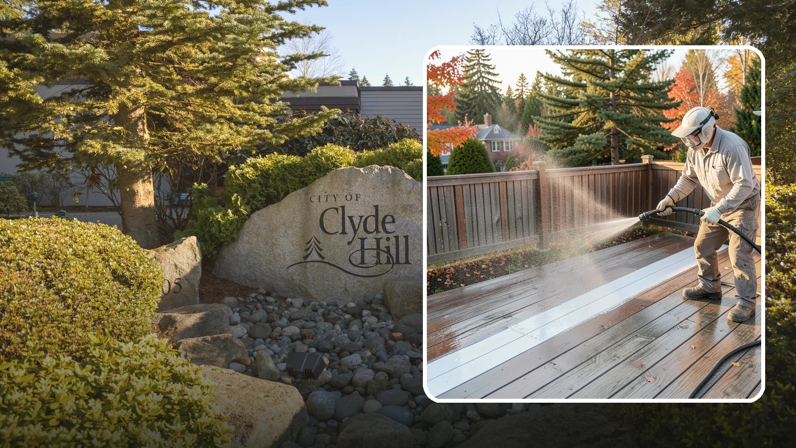 Deck Sealing in Clyde Hill, King County, WA - Water-repellent sealing for wood decks that shields boards from the moisture, graying, and rot that Pacific Northwest weather...
