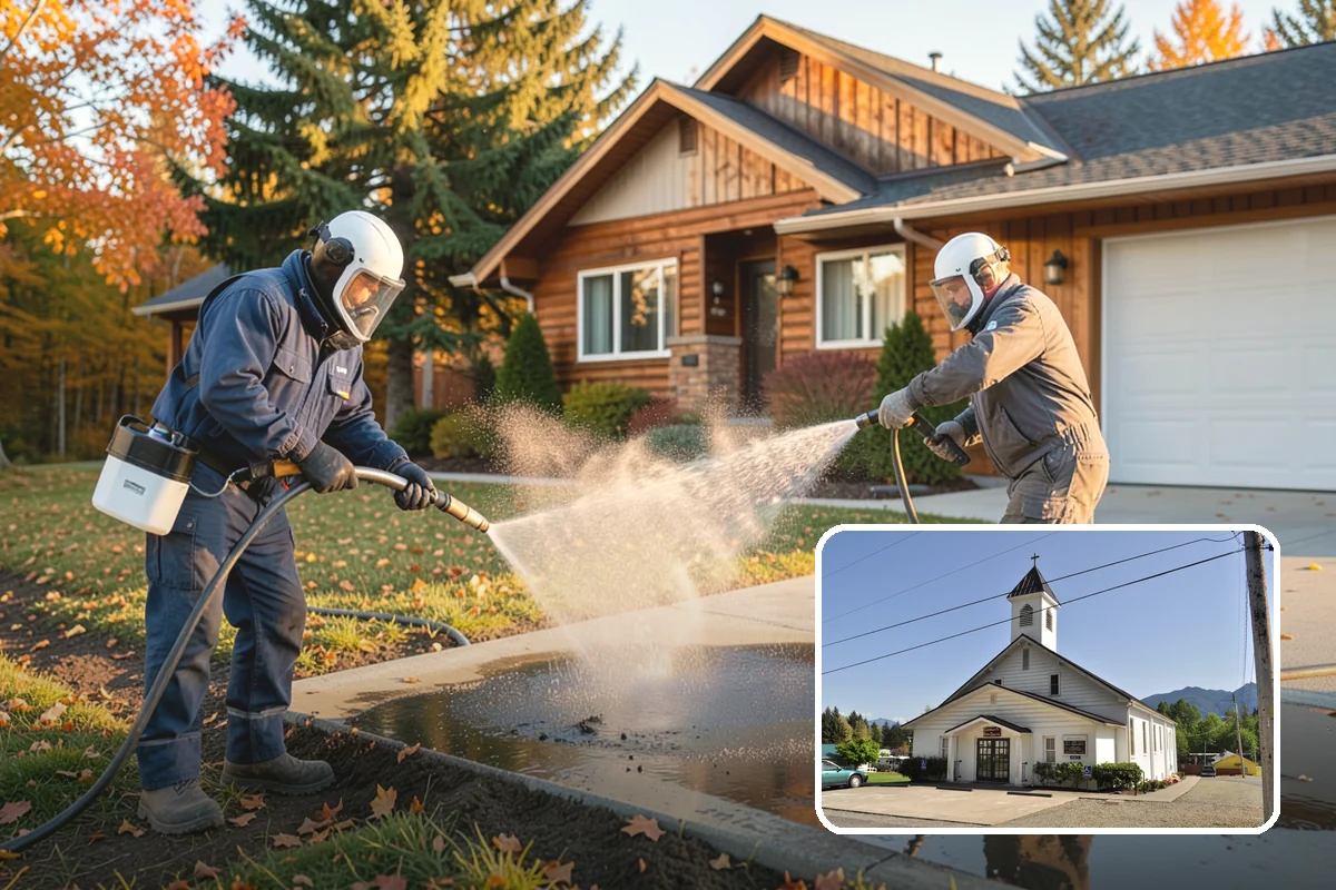 Deck Sealing in Concrete, Skagit County, WA - Repels rain so boards resist swelling, cupping, and splitting