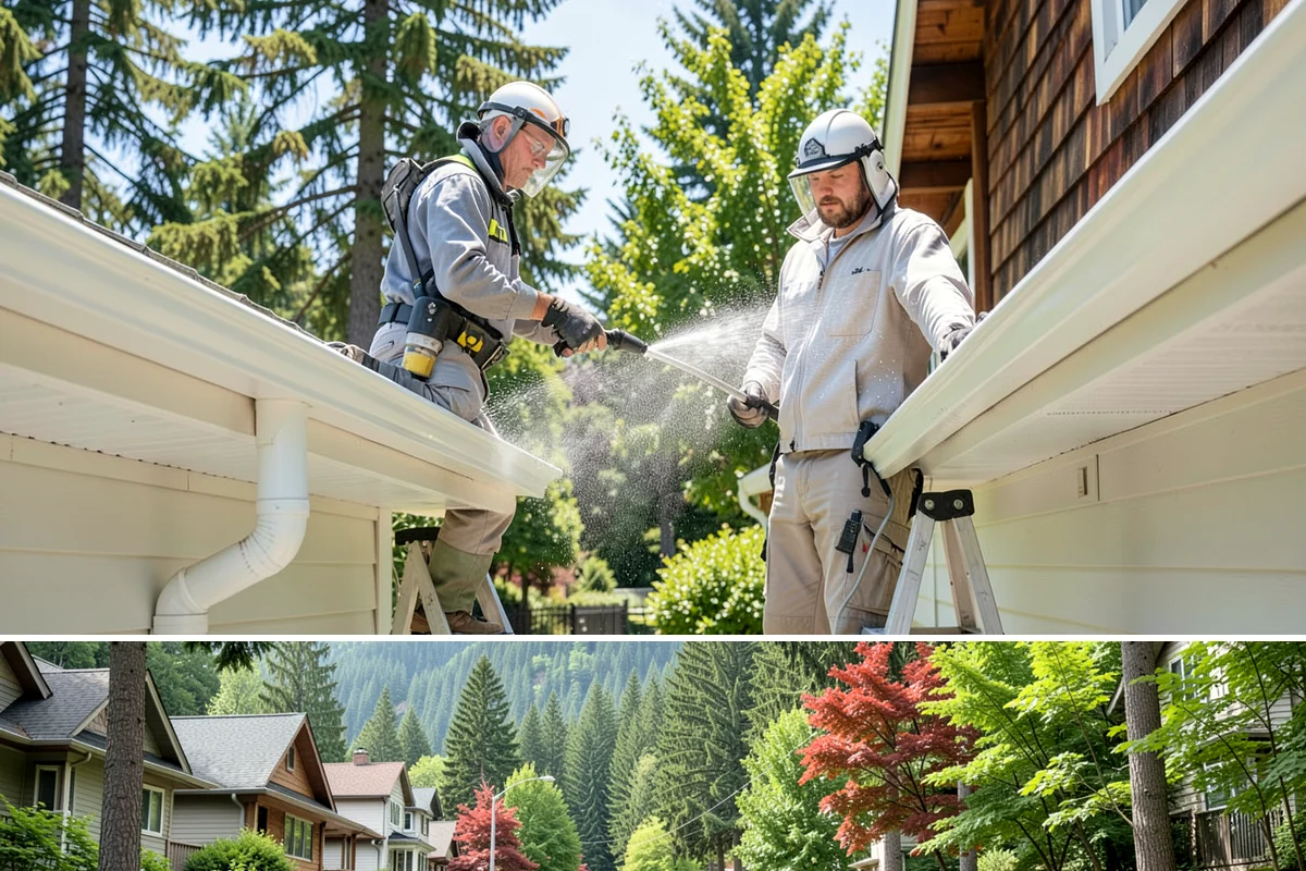 Deck Sealing in Darrington, Snohomish County, WA - Seal decks in summer during a dependable dry spell so the wood is fully dry and the repellent can penetrate and set.