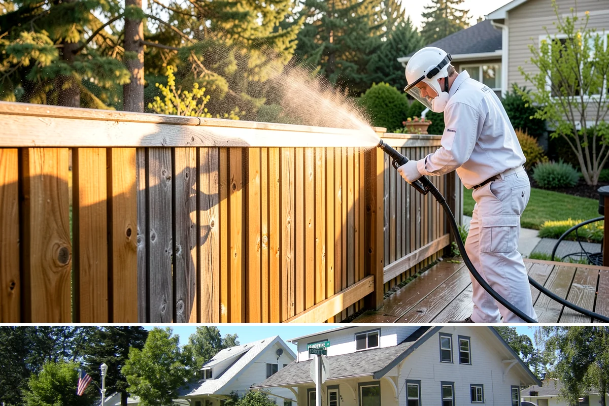 Deck Sealing in DuPont, Pierce County, WA - Seal decks in summer during a dependable dry spell so the wood is fully dry and the repellent can penetrate and set.