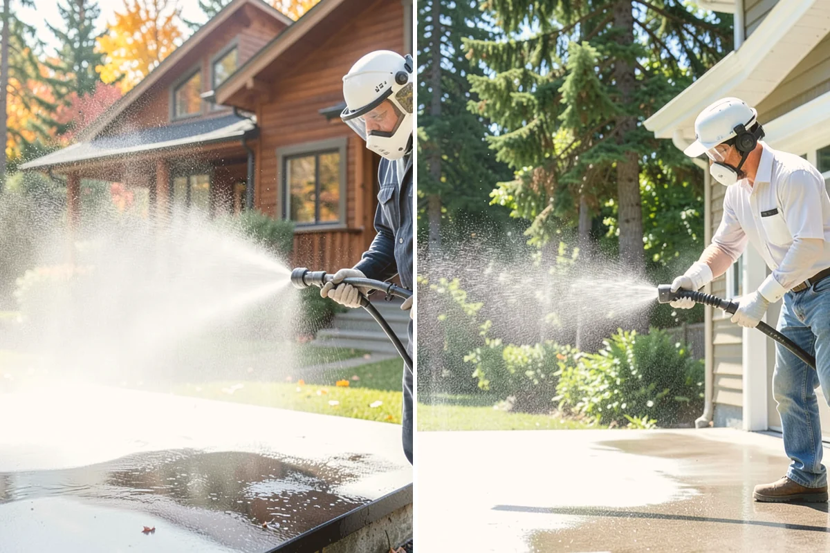 Deck Sealing in Eatonville, Pierce County, WA - Clean the deck and remove mildew, algae, and surface graying