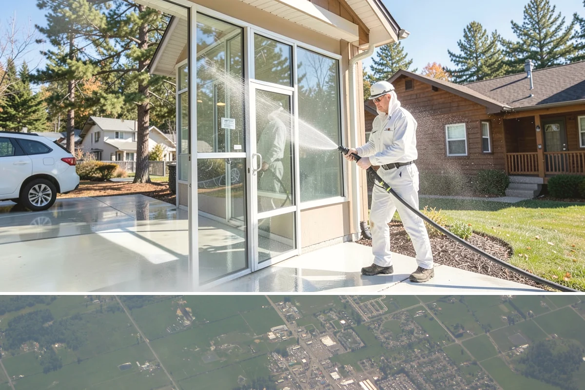 Deck Sealing in Enumclaw, King County, WA - Seal decks in summer during a dependable dry spell so the wood is fully dry and the repellent can penetrate and set.