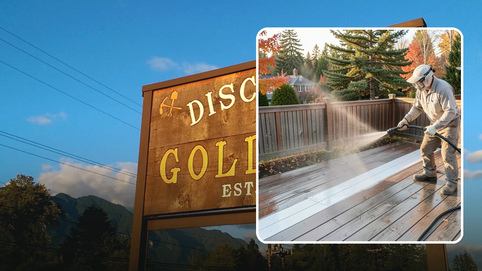 Deck Sealing in Gold Bar, Snohomish County, WA - Water-repellent sealing for wood decks that shields boards from the moisture, graying, and rot that Pacific Northwest weather...