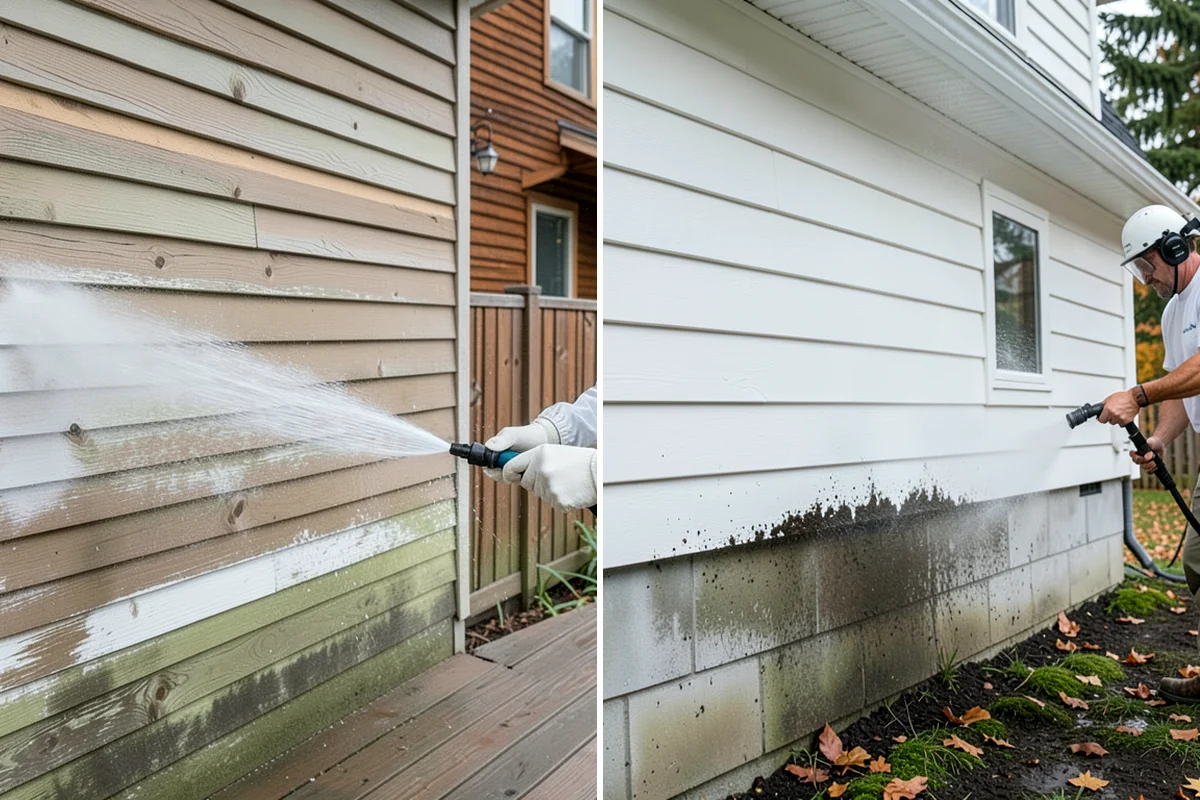 Deck Sealing in Lake Forest Park, King County, WA - Clean the deck and remove mildew, algae, and surface graying