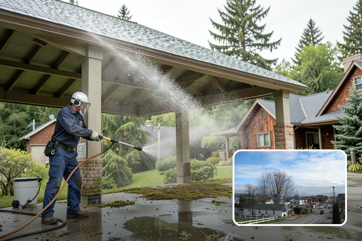 Deck Sealing in Langley, Island County, WA - Repels rain so boards resist swelling, cupping, and splitting