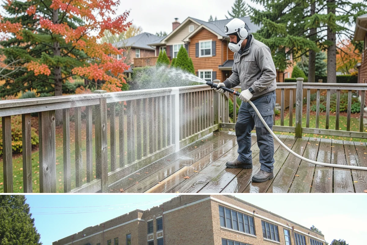 Deck Sealing in Maple Valley, King County, WA - Seal decks in summer during a dependable dry spell so the wood is fully dry and the repellent can penetrate and set.