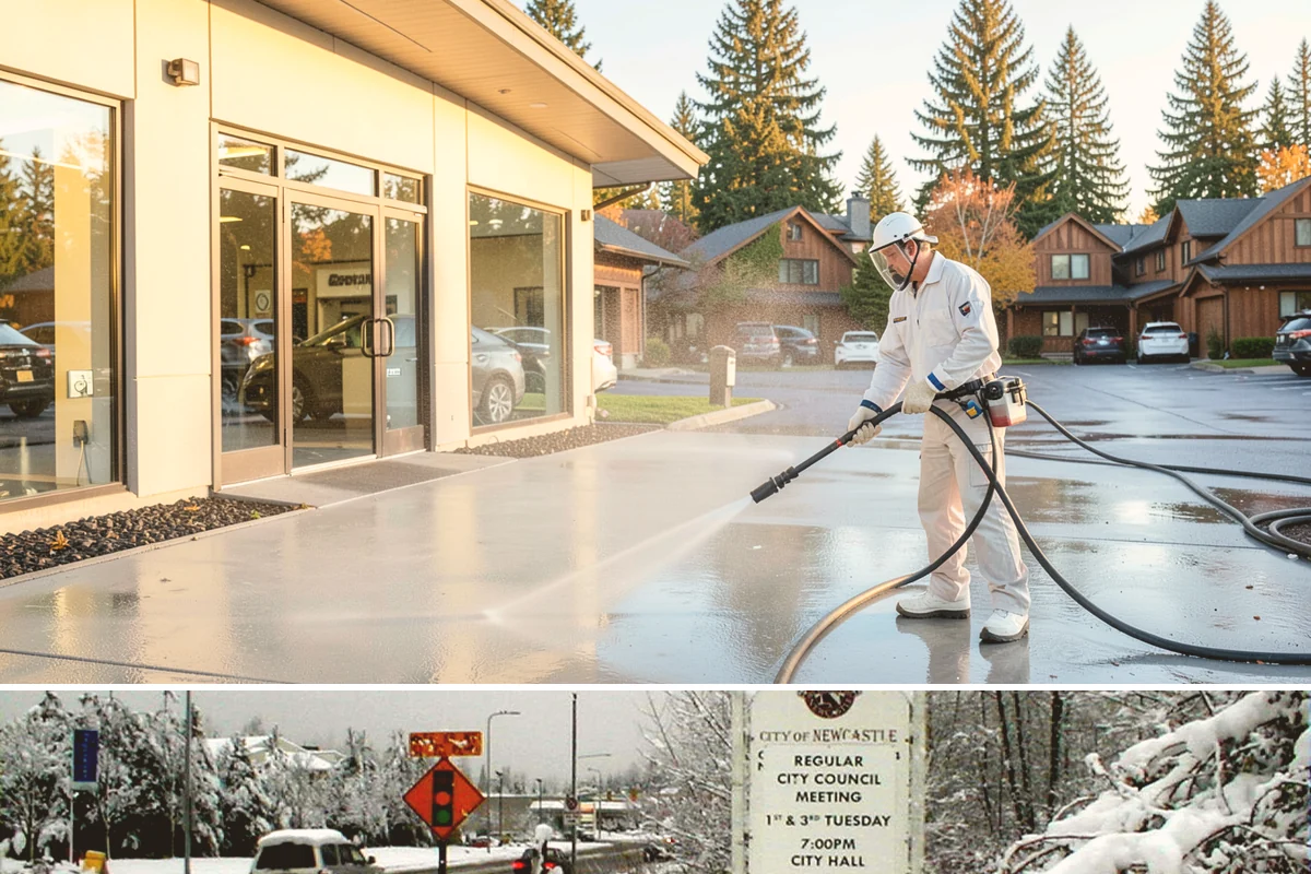 Deck Sealing in Newcastle, King County, WA - Seal decks in summer during a dependable dry spell so the wood is fully dry and the repellent can penetrate and set.