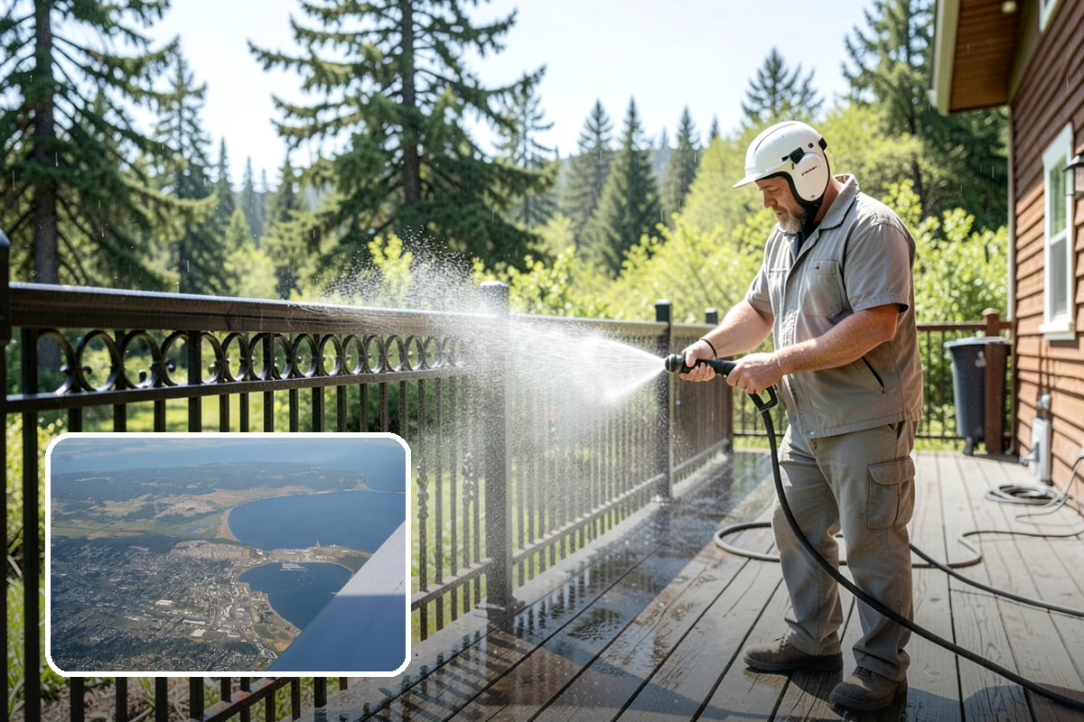 Deck Sealing in Oak Harbor, Island County, WA - Repels rain so boards resist swelling, cupping, and splitting