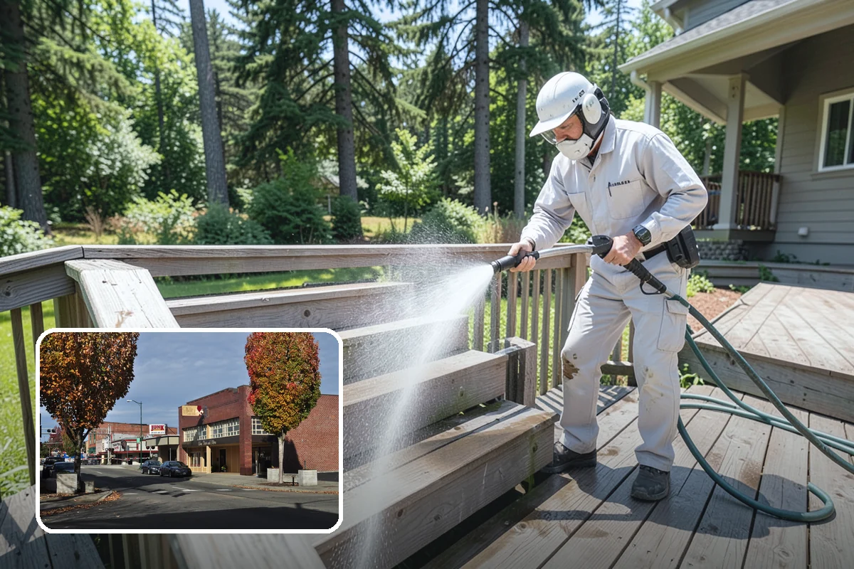 Deck Sealing in Puyallup, Pierce County, WA - Repels rain so boards resist swelling, cupping, and splitting