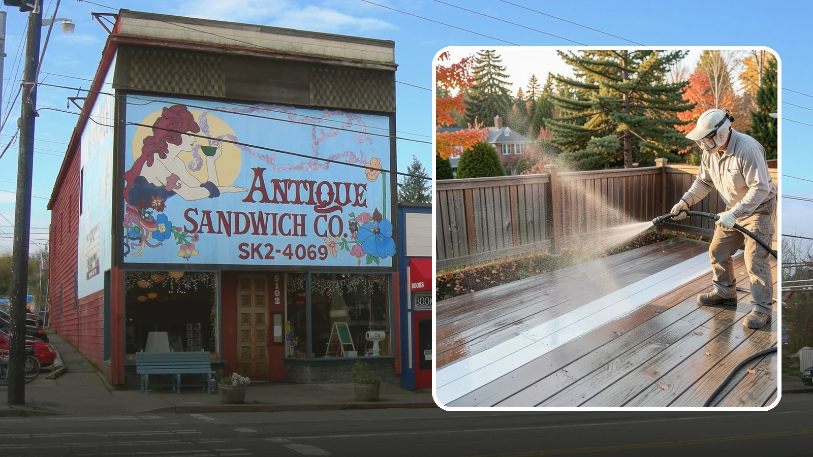 Deck Sealing in Ruston, Pierce County, WA - Water-repellent sealing for wood decks that shields boards from the moisture, graying, and rot that Pacific Northwest weather...