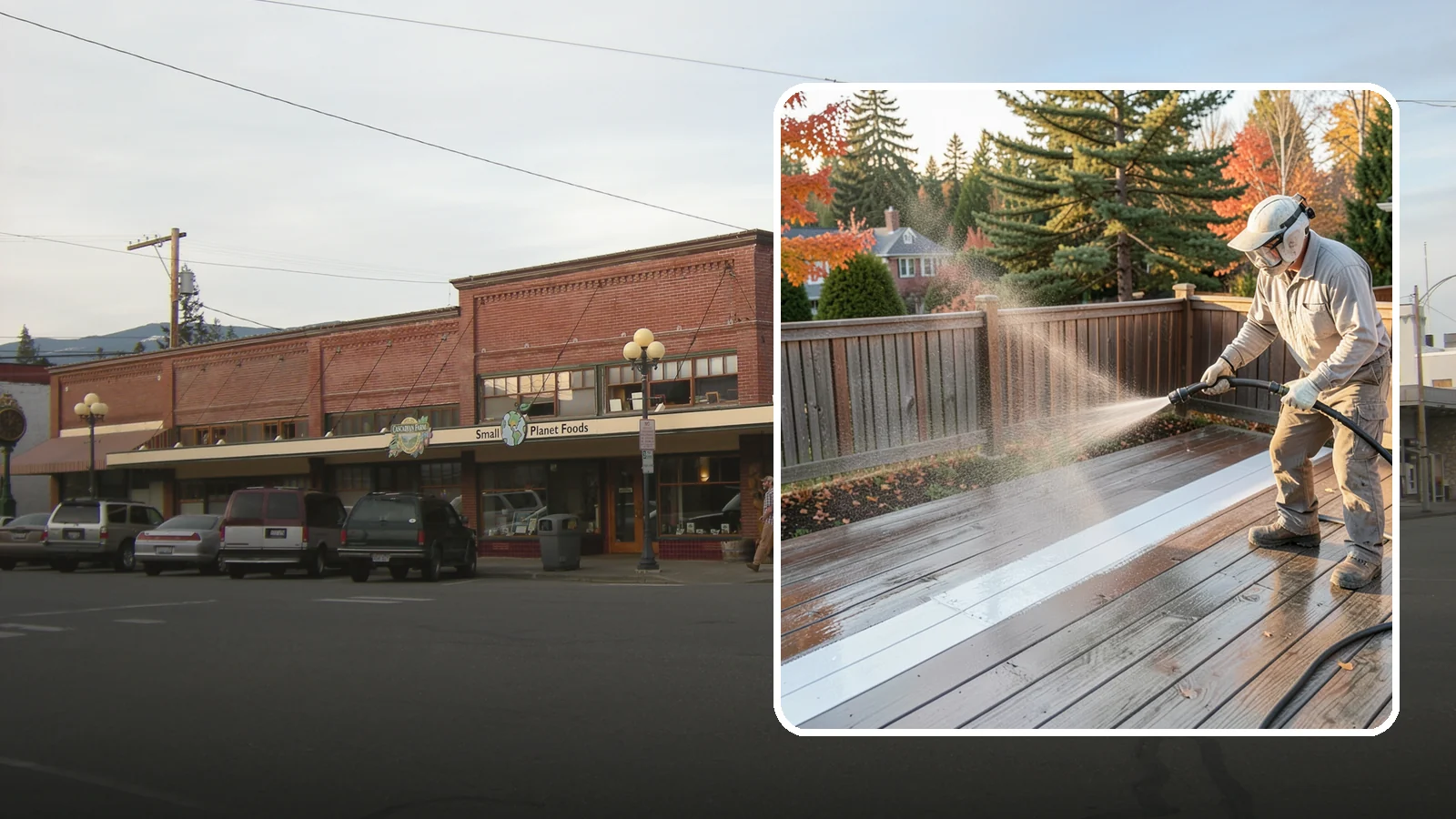 Deck Sealing in Sedro-Woolley, Skagit County, WA - Water-repellent sealing for wood decks that shields boards from the moisture, graying, and rot that Pacific Northwest weather...