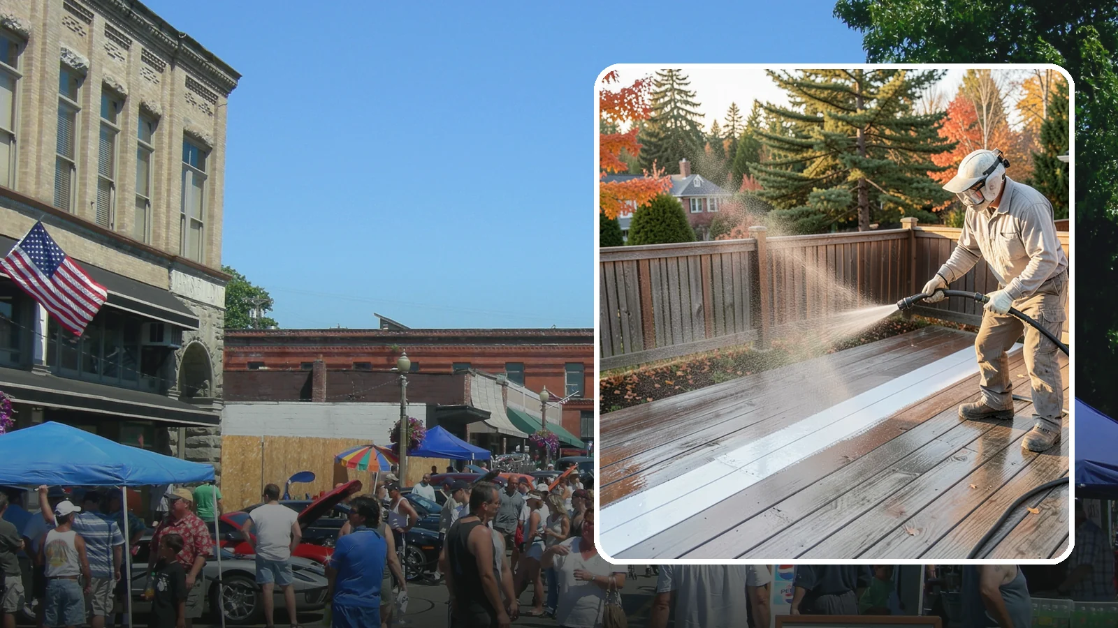 Deck Sealing in Snohomish, Snohomish County, WA - Water-repellent sealing for wood decks that shields boards from the moisture, graying, and rot that Pacific Northwest weather...