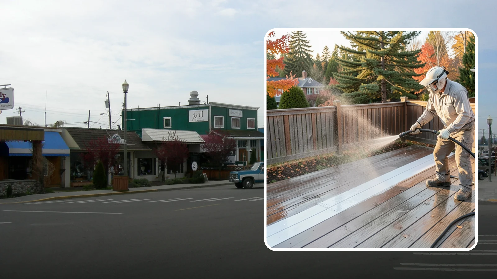 Deck Sealing in Stanwood, Snohomish County, WA - Water-repellent sealing for wood decks that shields boards from the moisture, graying, and rot that Pacific Northwest weather...