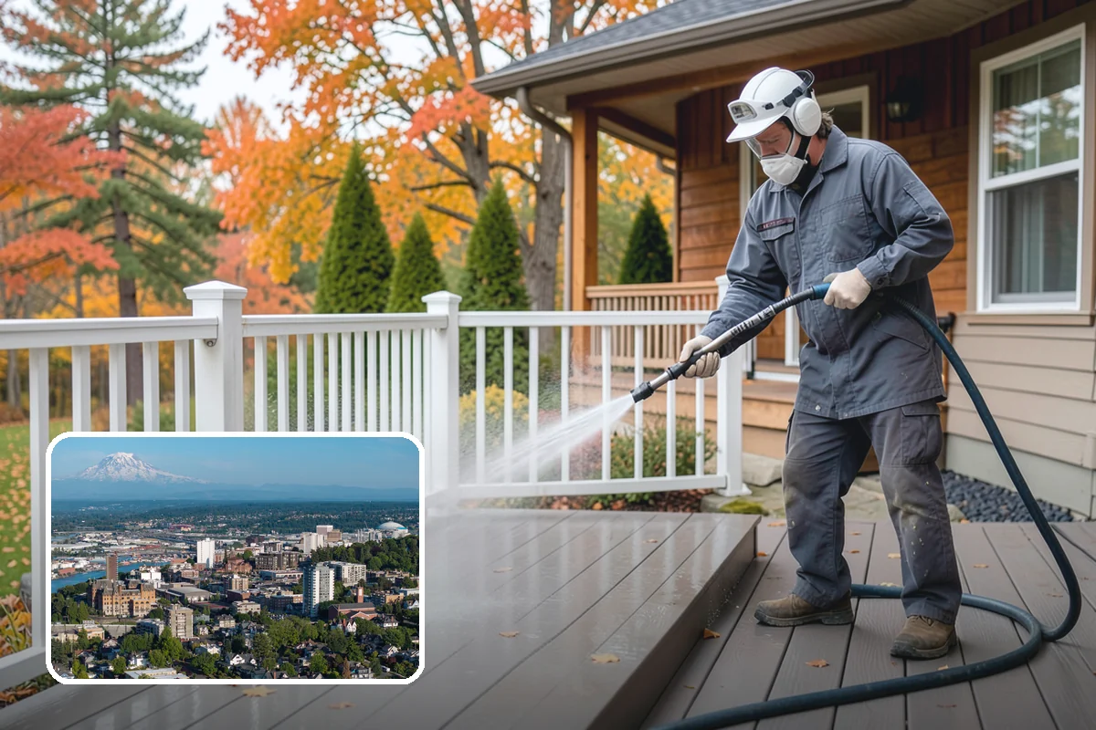 Deck Sealing in Tacoma, Pierce County, WA - Repels rain so boards resist swelling, cupping, and splitting