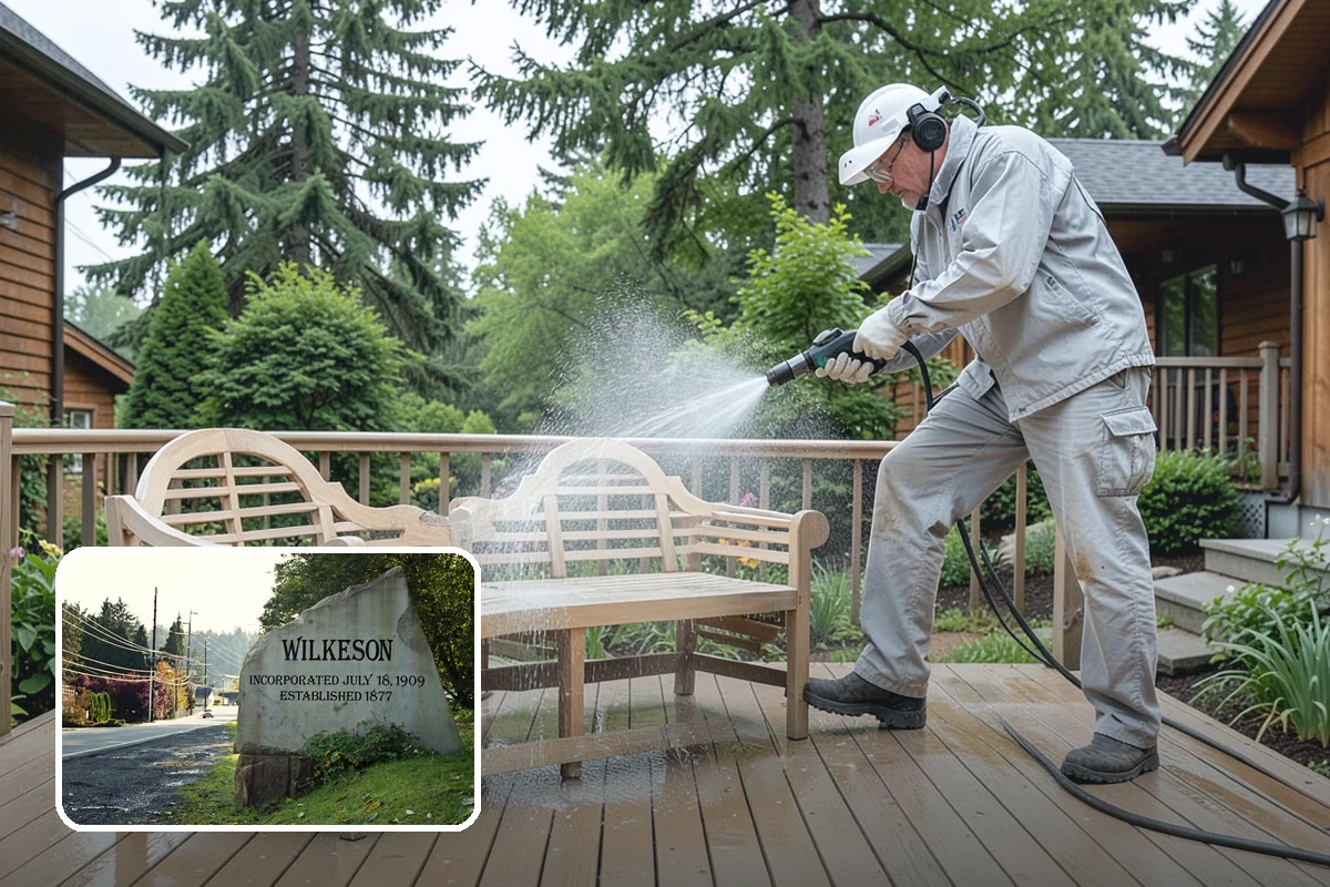 Deck Sealing in Wilkeson, Pierce County, WA - Repels rain so boards resist swelling, cupping, and splitting